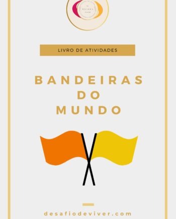 Bandeiras do Mundo_ Livro de atividades para cuidadores informais e idosos.